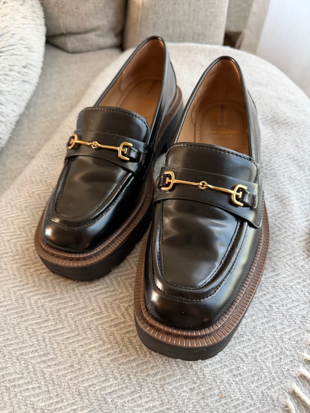 Sam Edelman Lea platform loafers size 7